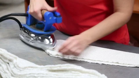 Weaving mill services fabric Stock Footage 77989295