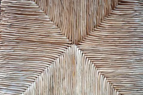 The weaving of Palm fronds Stock Photos