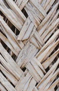 Weaving Palm Leaves. Background. Texture. Lines. Summer Stock Photos