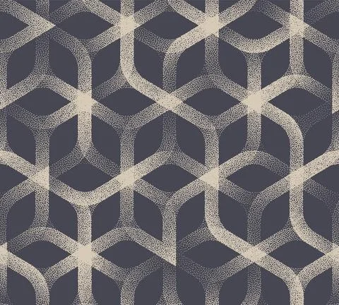 Weaving Seamless Pattern Vector Oriental Design Lattice Abstract Background Stock Illustration