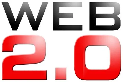 Web 2.0 Stockillustratie