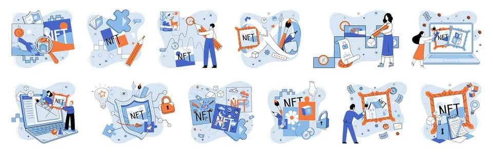 Web 3. Virtual reality VR technologies within web3 enhance immersive digital Stock Illustration