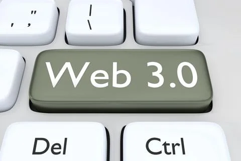 Web 3.0 concept Stock Illustration