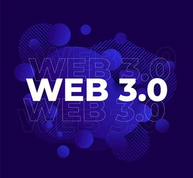 Web 3.0 or Web3 internet, vector illustration Stock Illustration