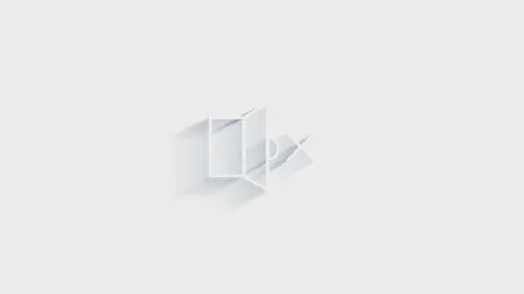 Web 3D shadow icon. Business. Email icon. Outline web icon. Motion graphics. Stock Footage 153793464