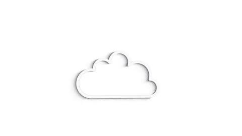 Web 3D shadow icon. Business. Email icon. Outline web icon. Motion graphics. Видео 153803616