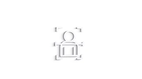 Web 3D shadow icon. Business. Email icon. Outline web icon. Motion graphics. Stockbeeldmateriaal 153806979