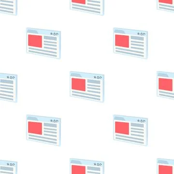 Web advertise pattern seamless vector Stock Illustration