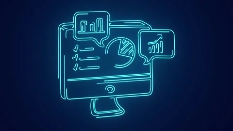 Web analytics business management dashboard ui animation Stock Footage 241162607