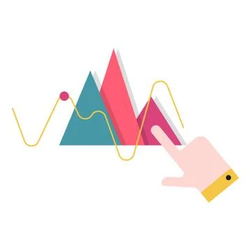 Web analytics icon Stock Illustration