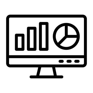 Web analytics Vector Icon Design Illustration Stock Illustration