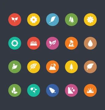 Web and Mobile UI Glyphs Style Vector Icons Set Stock Illustration