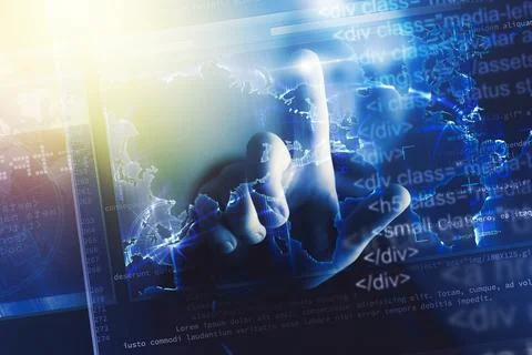 Web Applications Creation Fotos Stock