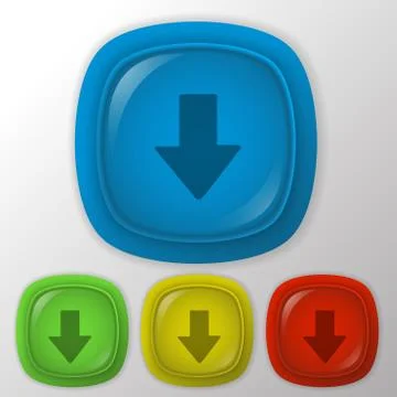 Web arrow Stock Illustration