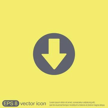 Web arrow Stock Illustration