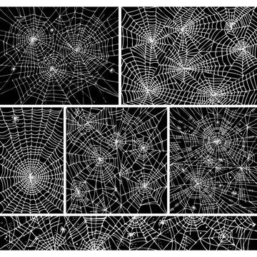 Web background pattern set I Web background pattern set 1. Eau-forte black... 스톡 사진