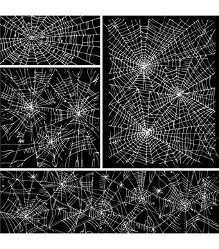 Web background pattern set III Web background pattern set 3. Eau-forte bla... 스톡 사진