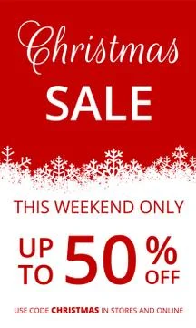 Web banner for Christmas Illustrazione stock