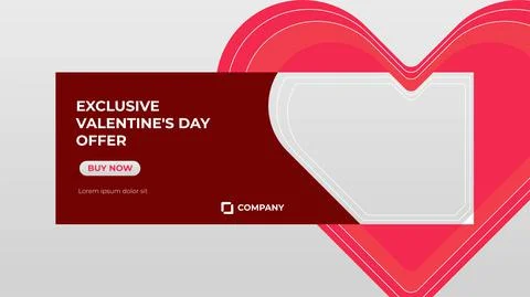 Web Banner Template Set Vector EPS10. Social Media Marketing banner Template Stock Illustration