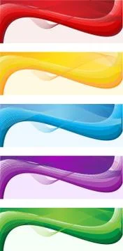 Web banners Stock Illustration