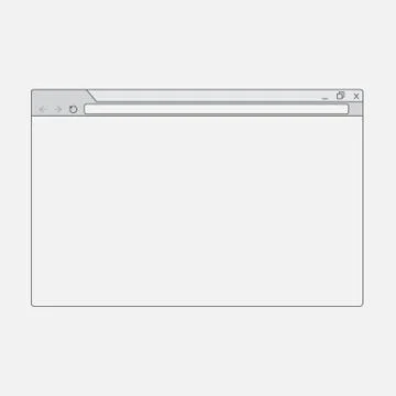 Web Browser Concept Stock Illustration