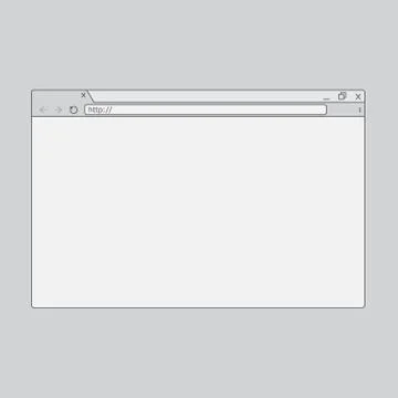 Web Browser Concept Stock Illustration