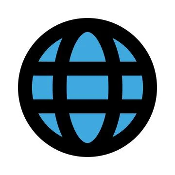 Web browser icon. Internet symbol. Vector. 스톡 일러스트