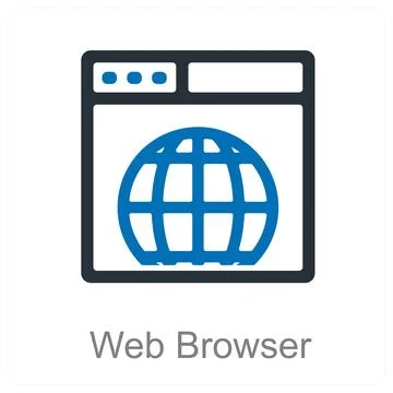 Web Browser Stock Illustration