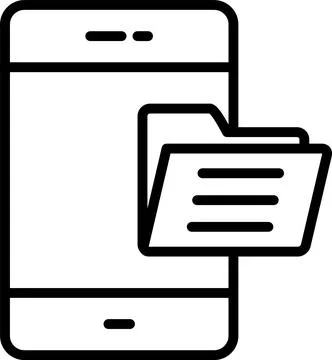 Web Browser Line Icon Design Stock Illustration