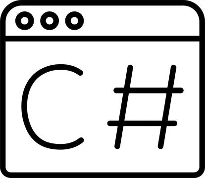 Web Browser Line Icon Design Stock Illustration