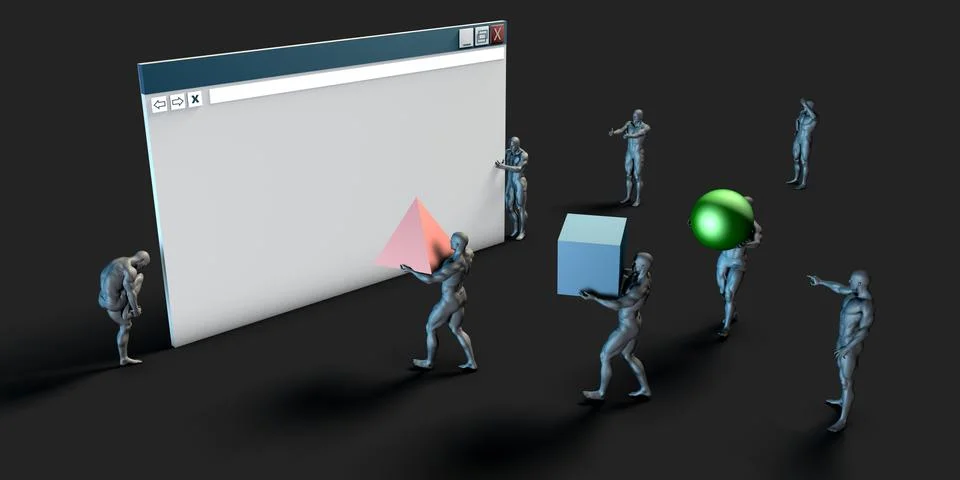 Web Browser Foto stock