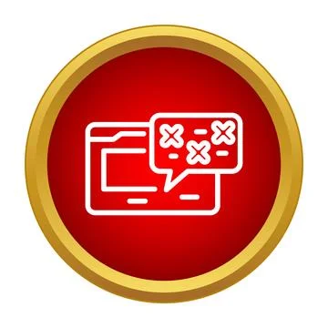 Web browser showing cyber attack virus alert notification Ilustración de archivo