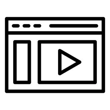 Web browser Vector Icon Design Illustration Stock Illustration