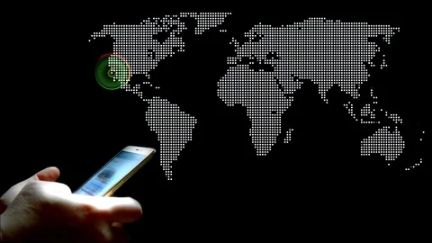 Web browsing on smartphone Stock Footage 80492691