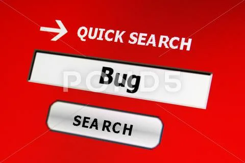 Web bug Stock Illustration