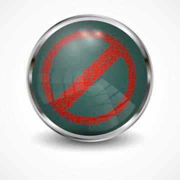 Web button  circle frame Stock Illustration