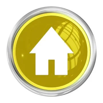 Web button home Stock Illustration