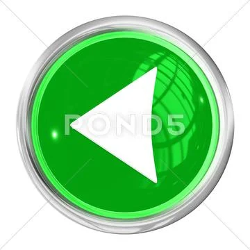 Web button left Stock Illustration