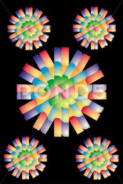 Web button line vector art Stock Illustration