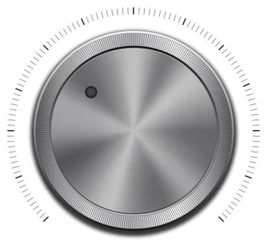 Web button metal Stock Illustration