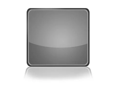 Web Button with reflection Stock-Illustration
