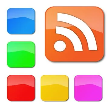 Web Buttons Stock Illustration