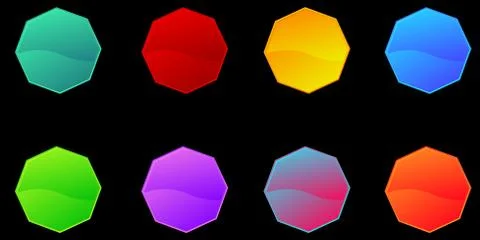 Web buttons Stock Illustration