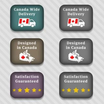 Web buttons Stock Illustration