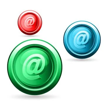 Web buttons Stock Illustration