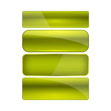 Web buttons set Stock Illustration