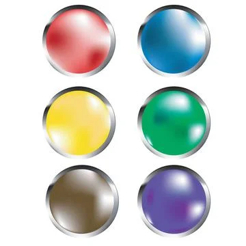 Web buttons Web buttons, fresh colors set Copyright: xZoonar.com/RichardxL... Stock Photos