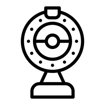 Web cam Vector Icon Design Illustration Stock Illustration