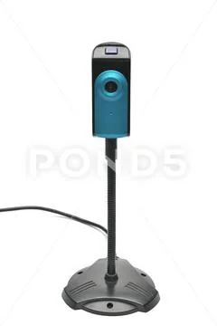 Web camera for broadcasting video and still images on the Internet Stock Photos