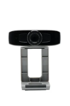 Web camera for broadcasting video and still images on the Internet on white b Stock Photos